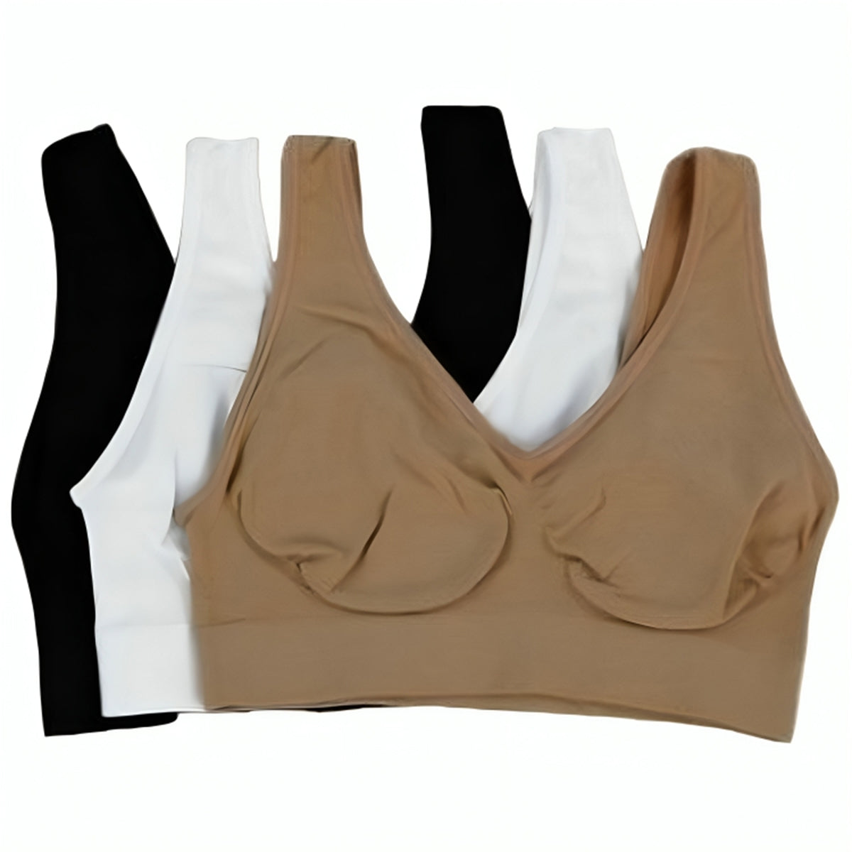 Air Bra for Ladies & Girls Comfortable Cotton Stretch Fit for Yoga & Daily Wear