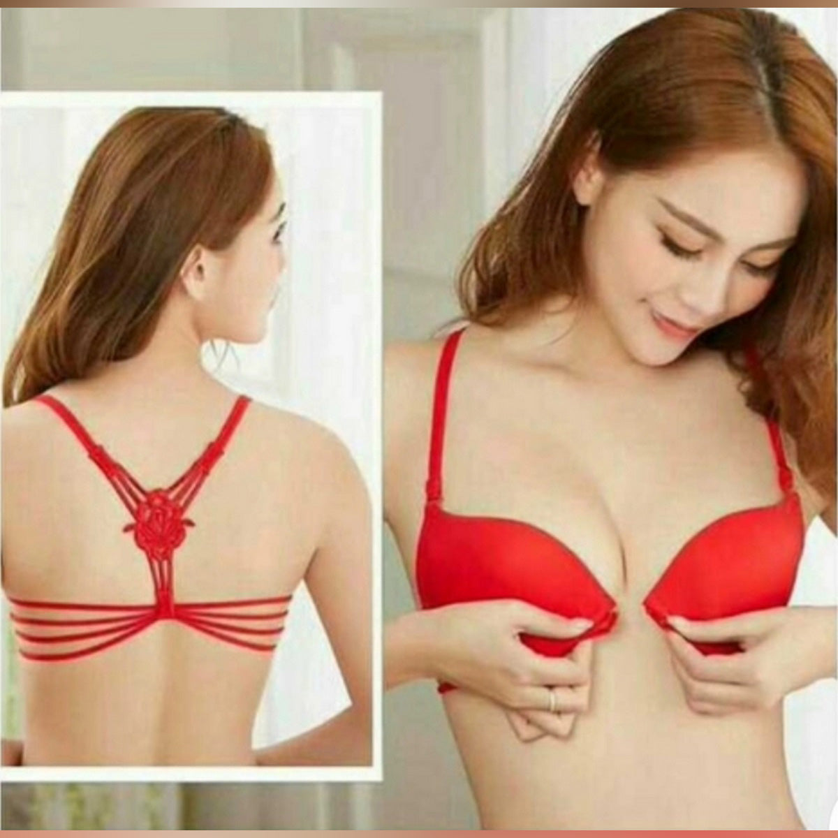 Bra Wireless Large Size Brassiere Womens Lingerie Elegant Embroidered Bh Underwear Tops Size
