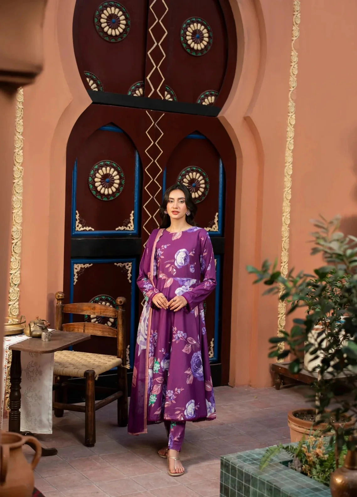 Unstitched Breeze Lawn Suit, All Over Stylish Printed Summer Wear Collection – Random Article VG- 58