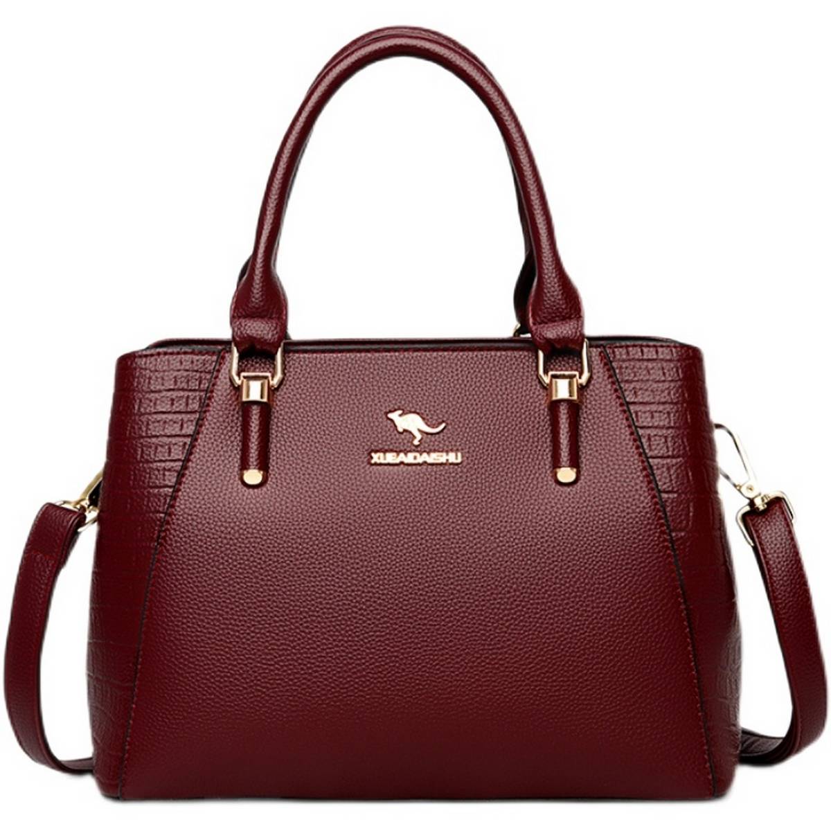 PU Faux Leather Tote Shoulder Bag For Women - Handbags for Woman - Ladies Hand Bags for Girls - Girls Bags - Party Bags