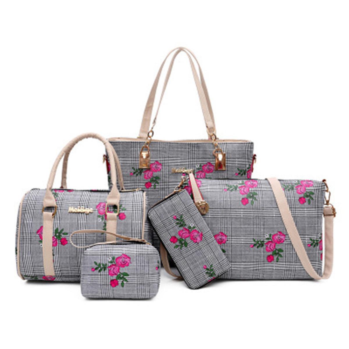 Hot Bag Set Women Handbags Luxury 5 Pieces Purses And Handbags Shoulder Bag Ladies Bags Handbag Set