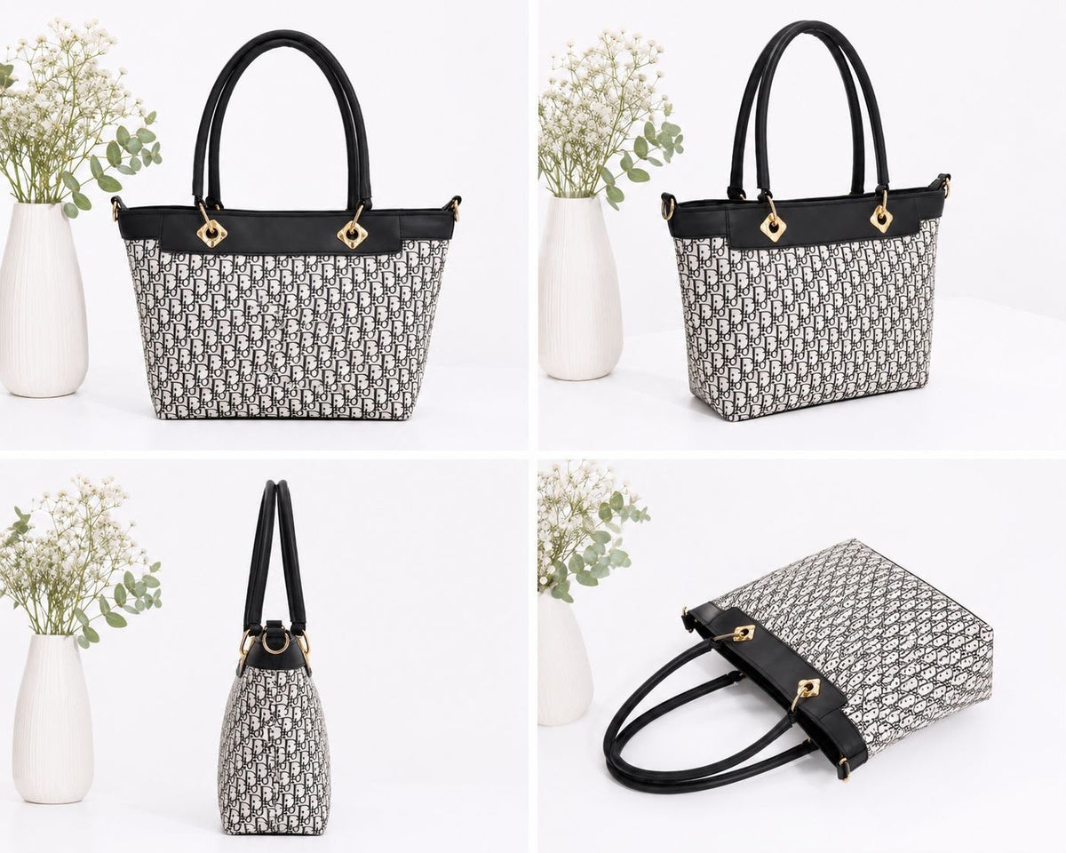 High Quality Medium Size Dior tote Bag With Adjustable Long Belt