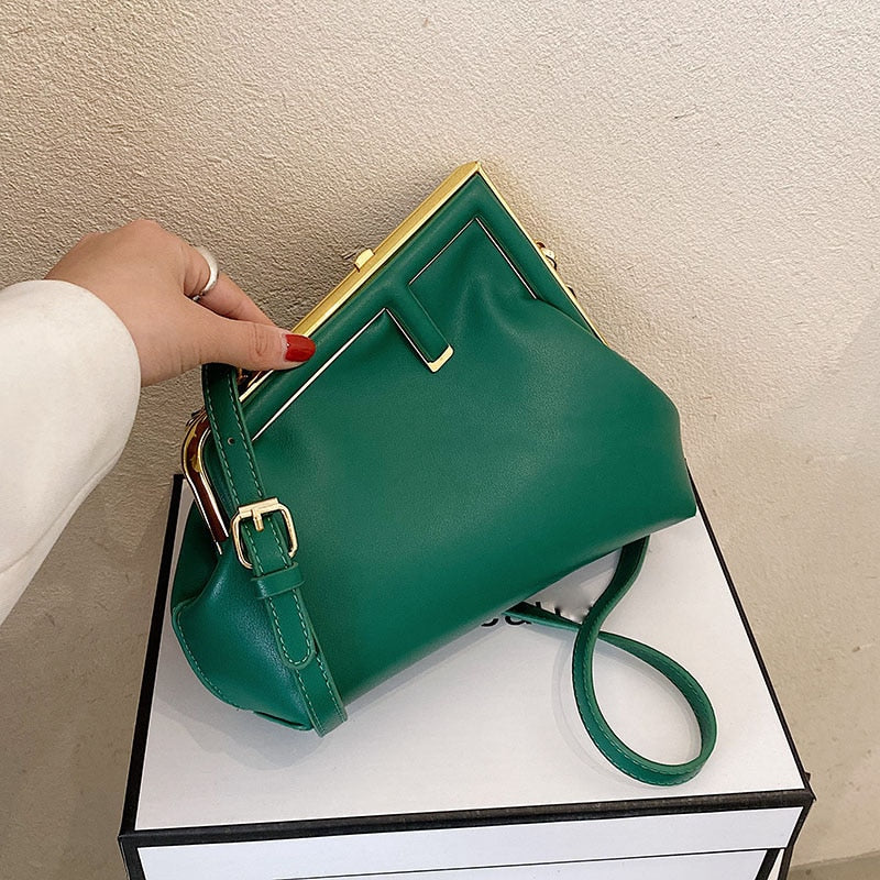 Luxury Women Handbags Designer 2022 New Quality PU Leather Shoulder Bags Fashion Ladies Crossbody Bag Purses Branded Tote Black