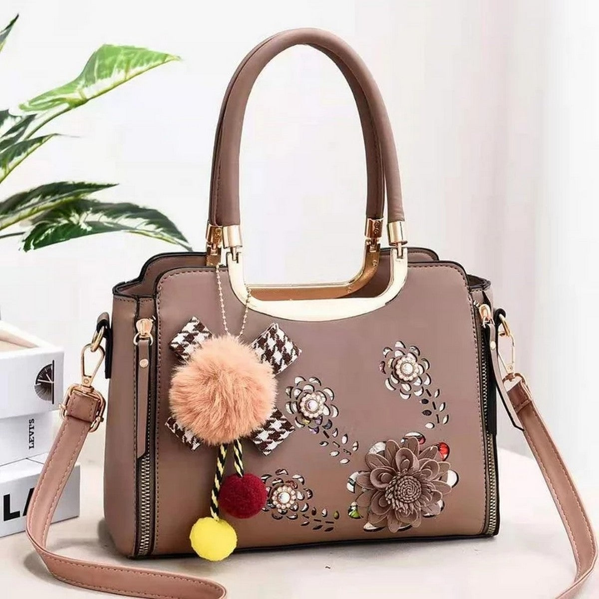 Women Hand Bags Top Handle Bags Shoulder Bag PU Faux Leather Backpacks For Girls Ladies Hand Bag For Party Bridal Bag