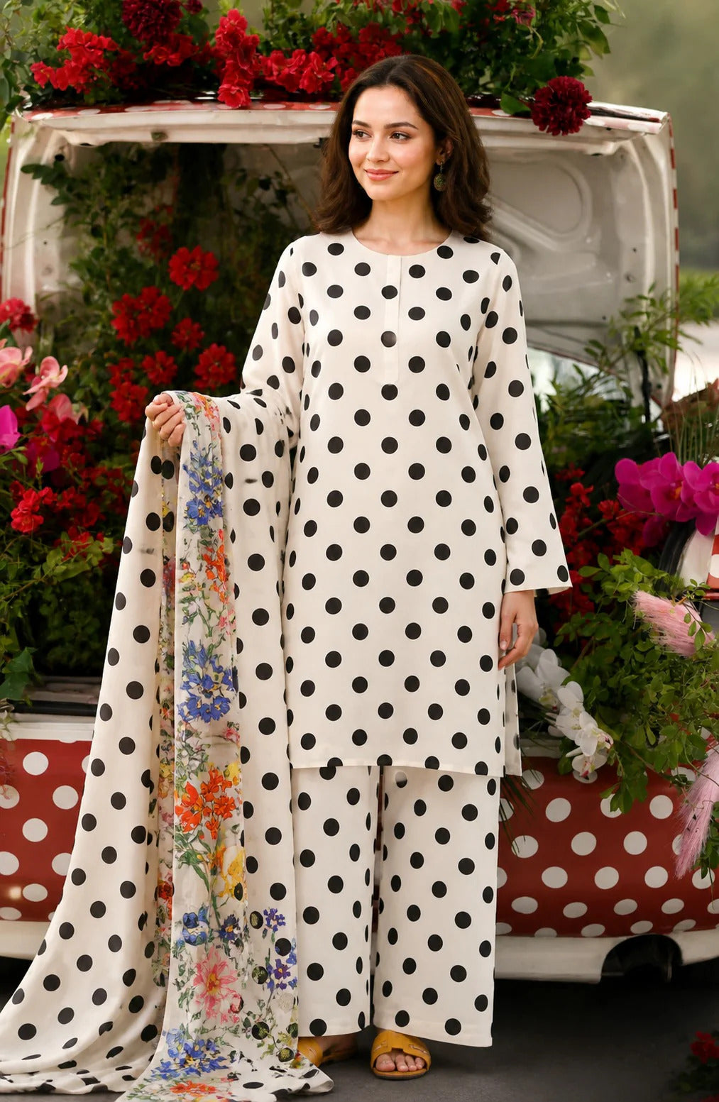 Unstitched Breeze Lawn Suit, All Over Stylish Printed Summer Wear Collection – Random Article VG- 9