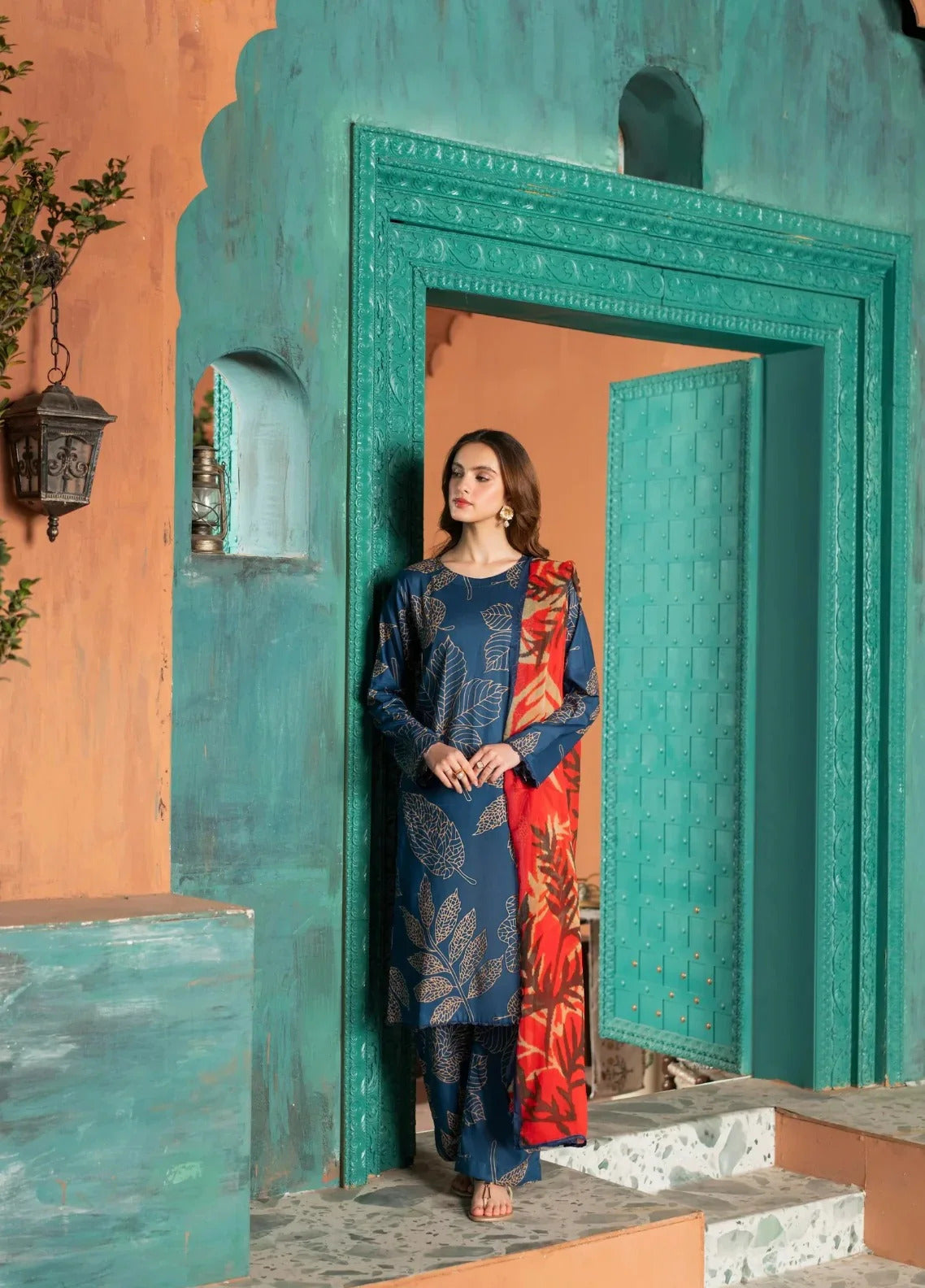Unstitched Breeze Lawn Suit, All Over Stylish Printed Summer Wear Collection – Random Article VG- 41