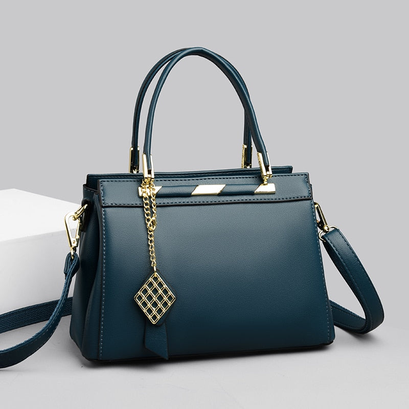 Women Bags Casual Tote Bag Ladies Top Handle Bag Luxury Designer Handbag Female High Quality Pu Leather Shoulder Messenger Bag