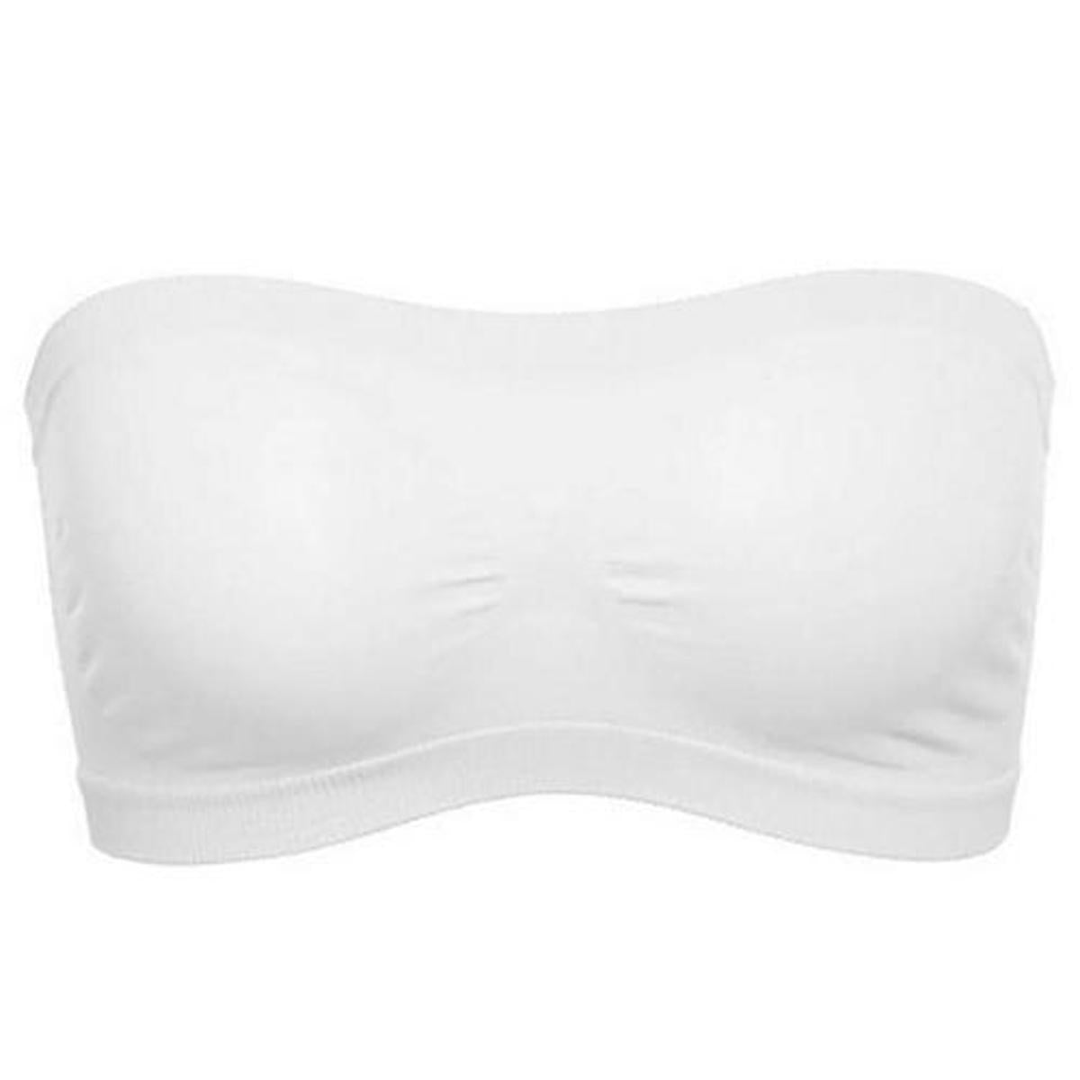 Women's breathable sports solid color hollow back bra invisible underwear seamless bra sports tube top