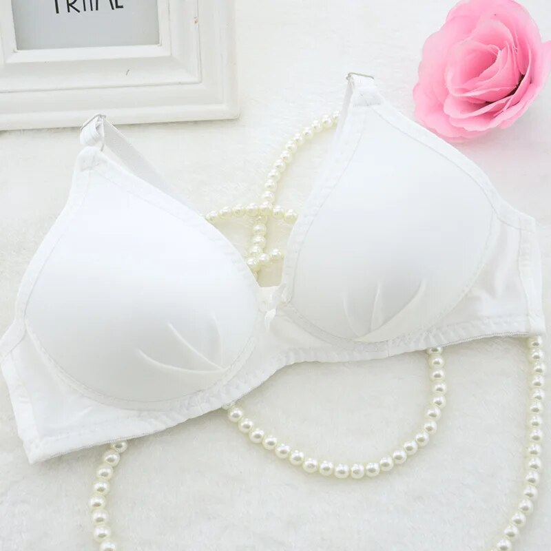 Young Girls First Training Bra Teenage Sport Puberty Girl Underwear Teen Child Fitness Bra 12 18Y Youth Small Breast Bra