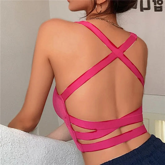 Sports Bra Yoga Bra Fitness Top Women Seamless High Impact Sports Bra Sports Underwear Push Up Bra Sportswear Bralette