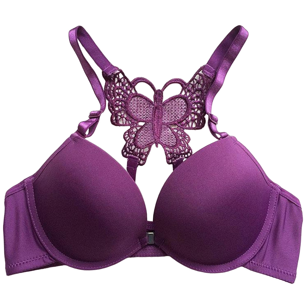 New  Design Bra Butterfly Style Push Up Bra For Women And Girls Front Open Padded Bra Unique Design bra (all colour availabe )