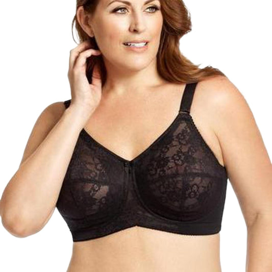 New Style Cappri Non Padded Non Wired Cotton Half Net Under Belt Bra Cups A B C DD Size 32 TO 52 Colour Skin Black 3 Hook Fancy Net ????? Cotton For All Women And Girls