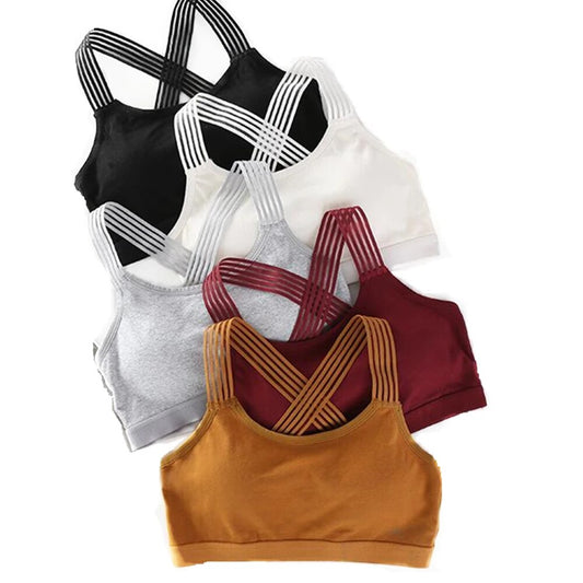 Seamless Sports Bra Women Fitness Top Gym Yoga Bra Shockproof Push Up Sport Bra Running Yoga Gym Crop Top Young Girl Sportswear