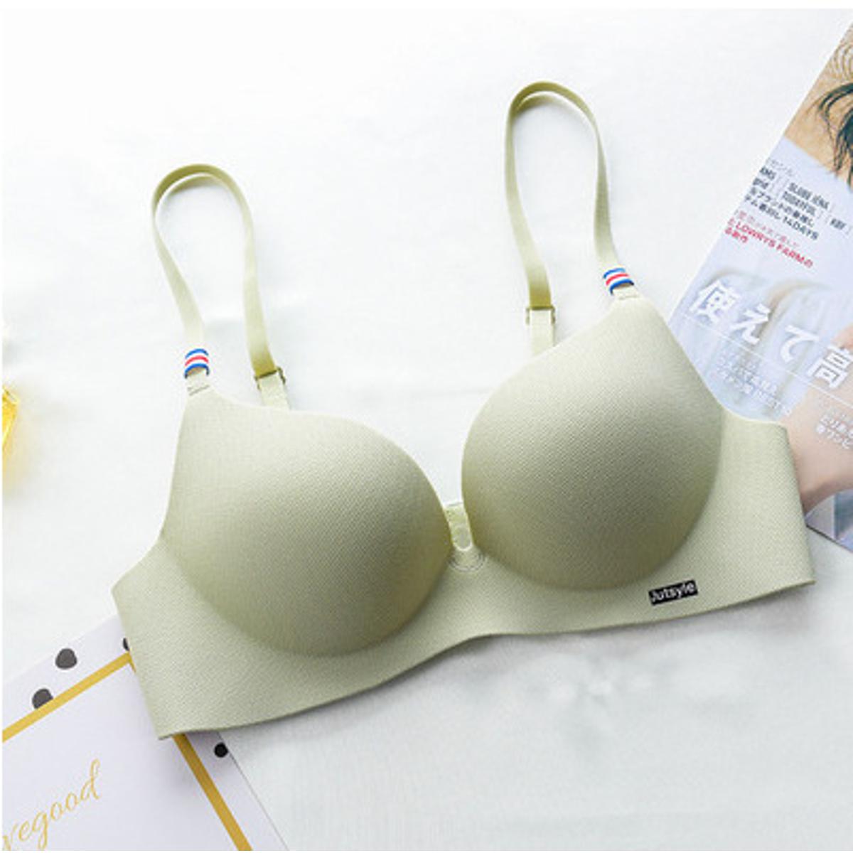 Girls Lace Long Tank Top Crochet Net Blouse Deep Neck Push up Foam Padded Bra  Lingerie Imported Quality