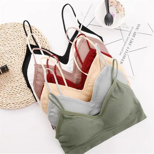 Women's Tube Tops Brassiere Women's Sports Bra Push Up Underwear Tops Seamless Sports Top Lingerie Female Tops Girl Bra
