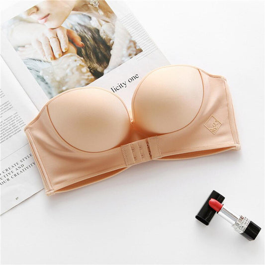 Front Open Button Bras   Push up Ladies Bras Classic Padded Bras for Women