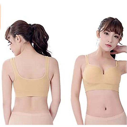 Sports Bra for Women Rubik 3D Seamless Wirefree Shockproof Padded Push Up Racerback Sports Bra for Yoga Gym Training Running Workout Fitness