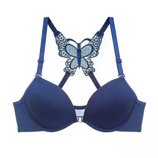 Front Open Button Bras Push up Ladies Bras Classic Padded Bras for Women