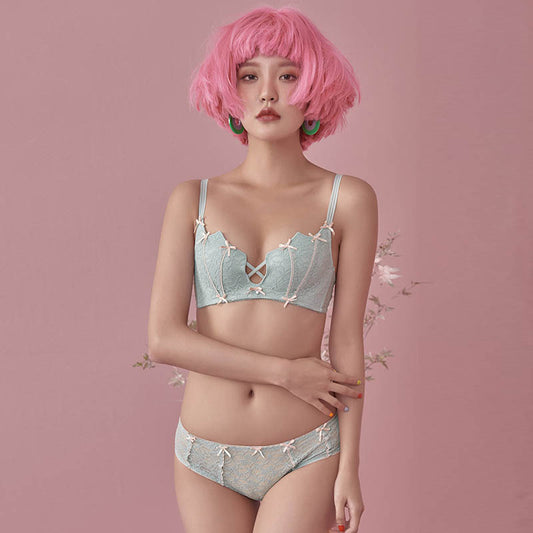 Latex Push Up Bra Thai Latex Underwear Seamless Bras for Women Bralette Top Bh Comfort Cooling Gathers Shock-Proof Pad