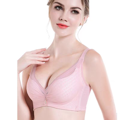New Lace Design Push Up Front Style Bra for Women and Girls Soft Mali Material Silky Foam Comfortable and Easy Wear