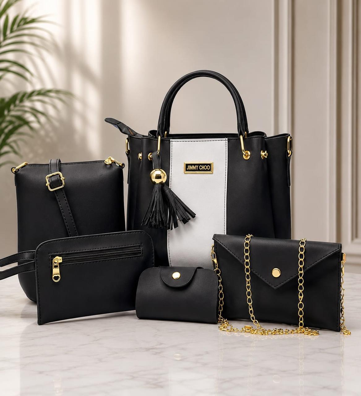 Jimmy choo High Quality 5Pcs Shoulder Bag