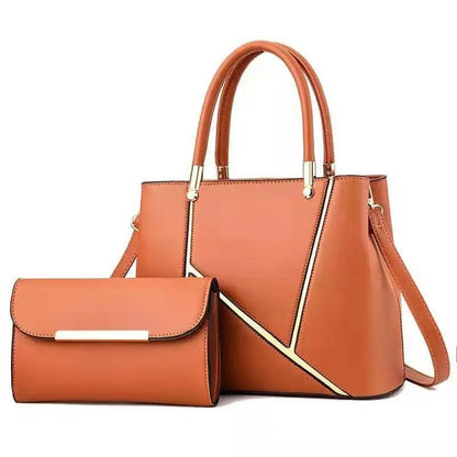 Women's Composite Bag 2024 New Large Capacity Set Women's Handbag Ladies Single Shoulder Crossbody Bag Casual Tote Bags