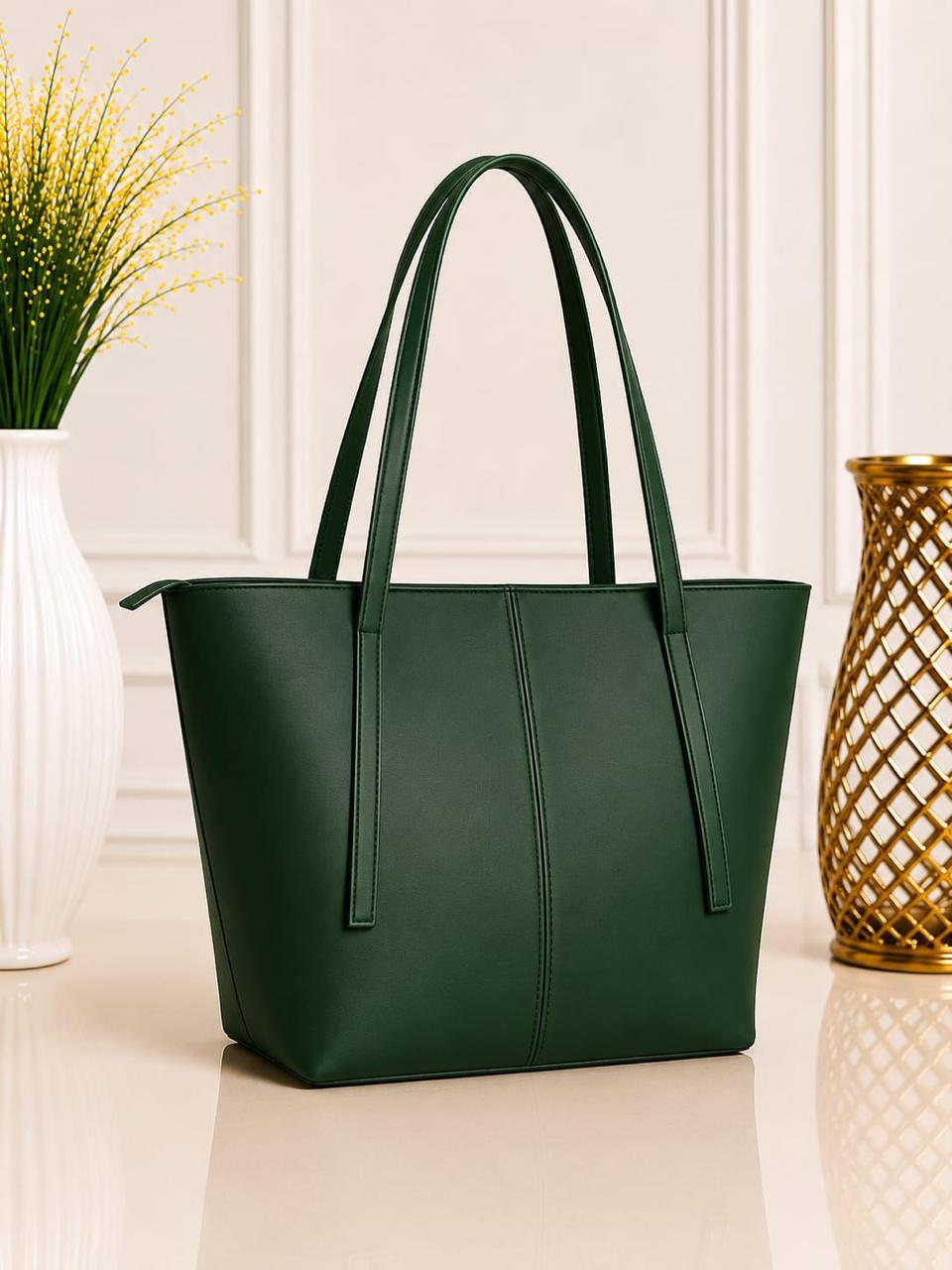 High Quality Bag Tote Style Inside Pocket Soft Material 6 color update