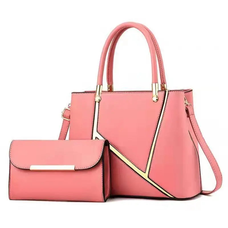 Women's Composite Bag 2024 New Large Capacity Set Women's Handbag Ladies Single Shoulder Crossbody Bag Casual Tote Bags