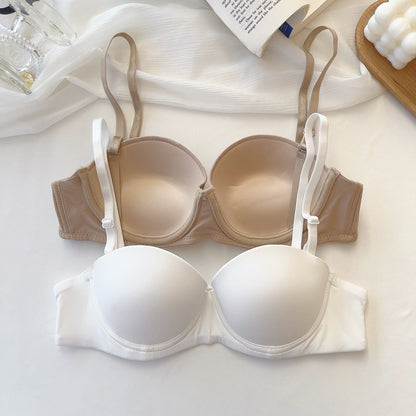 Seamless Push Up Bra For Women Brassiere Sexy Underwear Wirefree Bralette Female Lingerie Intimate Deep V Padded Bras