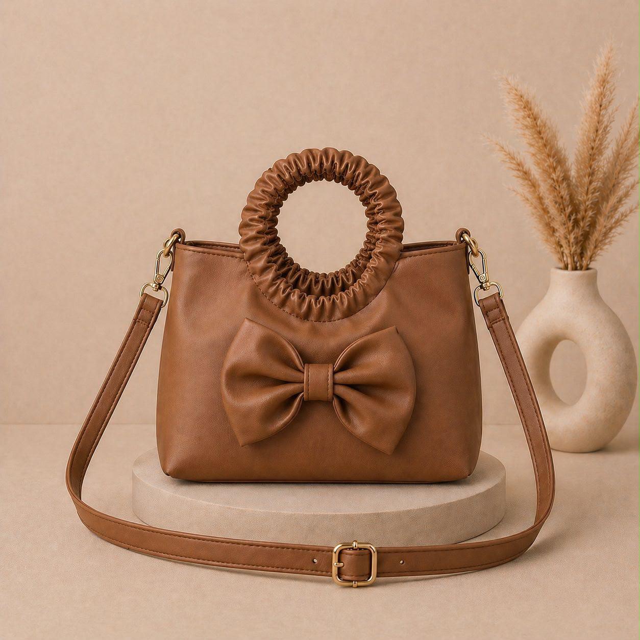 New Bow Style Cross Body Bag For Girl