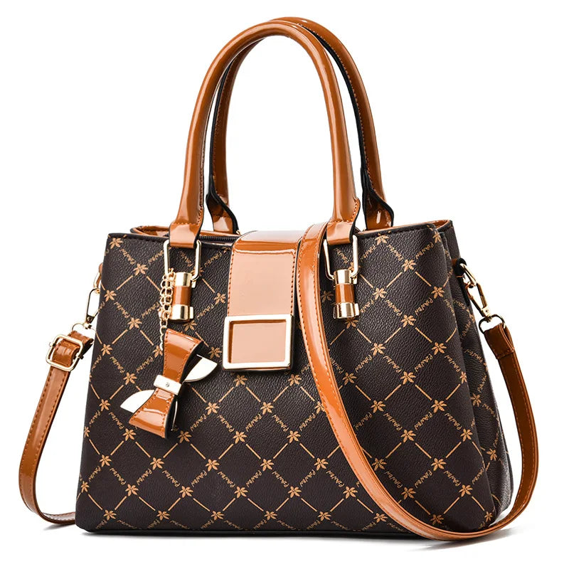 New Fashion Luxury Printed Women'S Handbag Large Capacity Ladies Shopping Tote Bag Classical Shoulder Bags Ladies Crossbody Bag