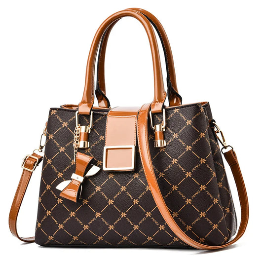 New Fashion Luxury Printed Women'S Handbag Large Capacity Ladies Shopping Tote Bag Classical Shoulder Bags Ladies Crossbody Bag