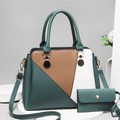 2 Piece Set Luxury Handbags Women Bags Designer Large Capacity Tote Bag High Quality Women Shoulder Crossbody Bags Bolso Mujer