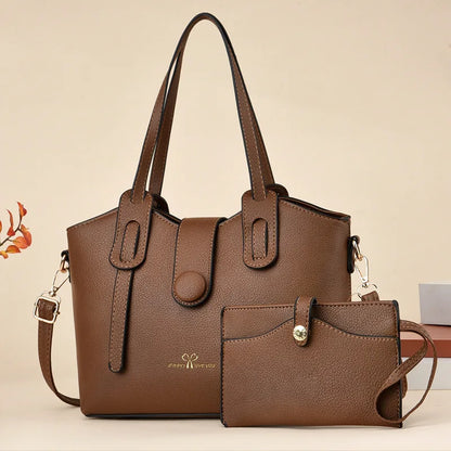 Women's Leisure Tote Bag 2024 New Retro Fashion Women's Shoulder Bag Versatile Shopping Handbag Single Shoulder Crossbody Bags