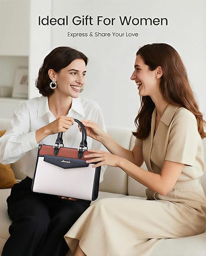 Purses and Handbags for Women, Trendy Satchel Tote Purse, PU Leather Crossbody Shoulder Bag Top Handle for Ladies