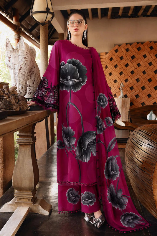 Unstitched Breeze Lawn Suit, All Over Stylish Printed Summer Wear Collection – Random Article VG- 74