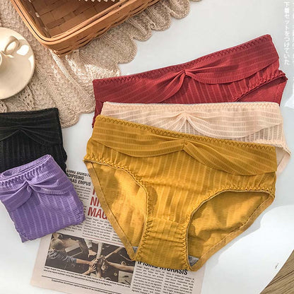 Women Red Yellow Lace Trim Half Cup Padded Bras Bralette Panties Push Up Sexy Lingerie Sets Underwear A B