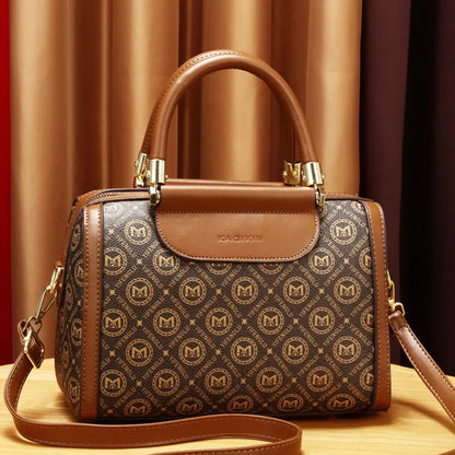 High Quality Women's Pillow Bag 2024 New Boston Women's Bag Retro Ladies Handbag Versatile Single Shoulder Crossbody Bag