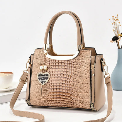 2023 New Large Capacity Fashion Crossbody Bags Leather Ladies Handbags Vintage Shoulder Bag Exquisite Luxury Women's Tote Bag