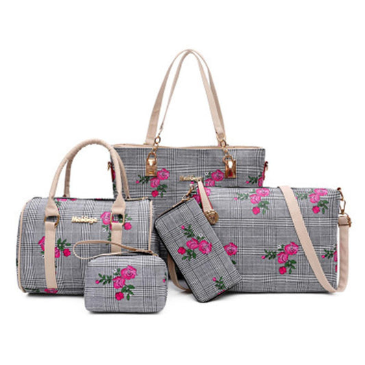 Hot Bag Set Women Handbags Luxury 5 Pieces Purses And Handbags Shoulder Bag Ladies Bags Handbag Set