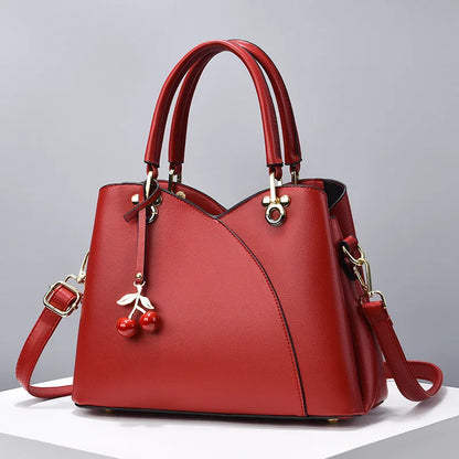 2024 New High Quality Leather Ladies Handbags and Purse Fashion Luxury Women Shoulder Bag Luxury Ladies Messenger Handbag Sac