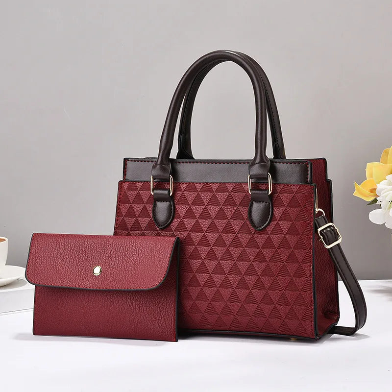 Brand Fashion Leather Ladies Bags Large Capacity Women Handbags Designer Shoulder Crossbody Bags Luxury Big Shopper Tote Bag