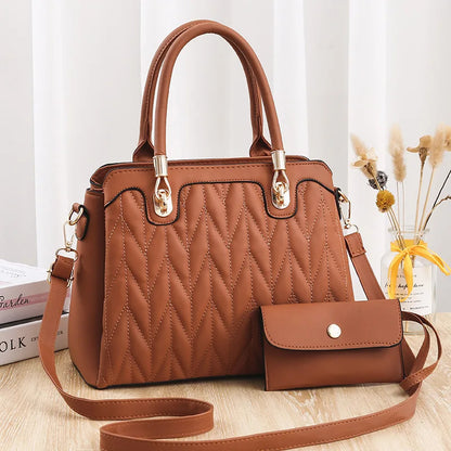 2024 Summer New Fashion Women's Handbag with Purses Large Capacity Women's One Shoulder Crossbody Bag Design Shopping Tote Bag