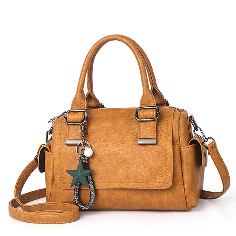2024 New Summer Female Tote Bag Fashion Boston Crossbody Bag Daily Cross Body Shoulder Bag Versatile Female Designer Handbag