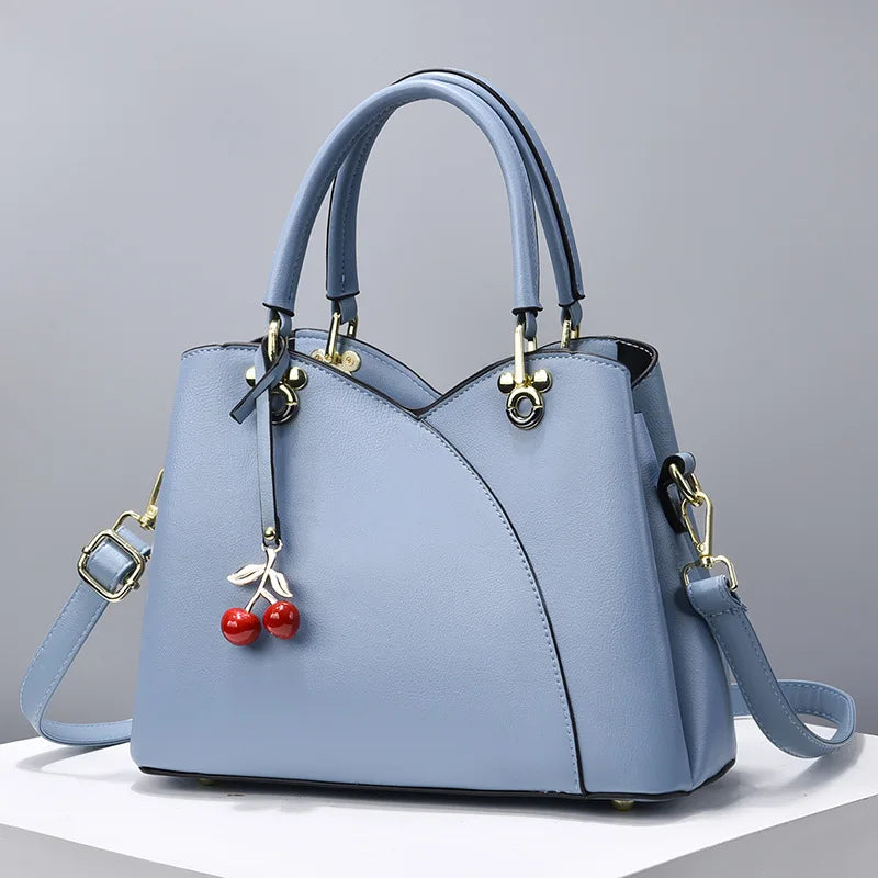 2024 New High Quality Leather Ladies Handbags and Purse Fashion Luxury Women Shoulder Bag Luxury Ladies Messenger Handbag Sac
