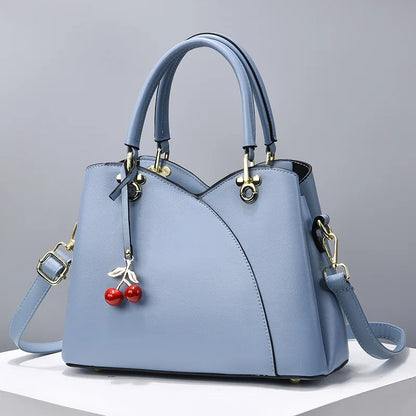 2024 New High Quality Leather Ladies Handbags and Purse Fashion Luxury Women Shoulder Bag Luxury Ladies Messenger Handbag Sac