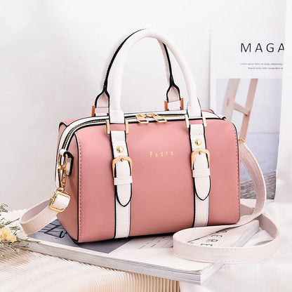 Designer Female Boston Pillow Bag Large Capacity Female Handbag Women's Casual Shoulder Bag Versatile Female Crossbody Bags