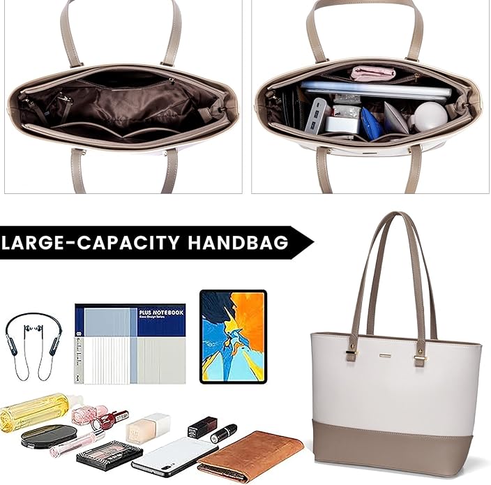 Handbags for Women Shoulder Bags Tote Satchel Hobo 3pcs Purse Set