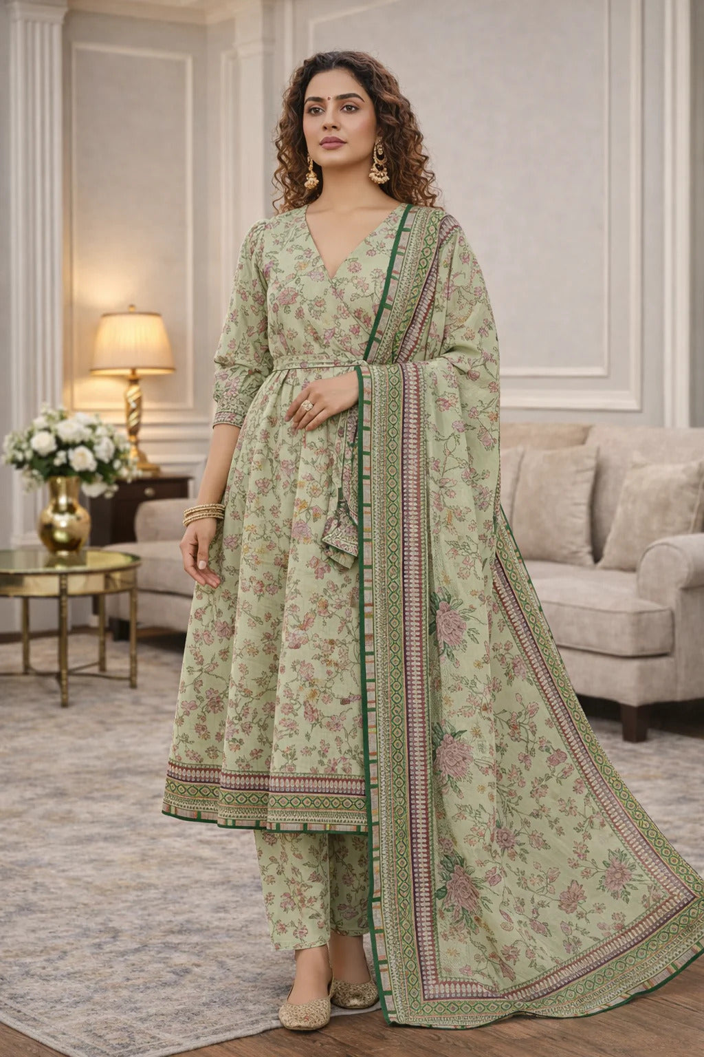 Unstitched Breeze Lawn Suit, All Over Stylish Printed Summer Wear Collection – Random Article VG- 24