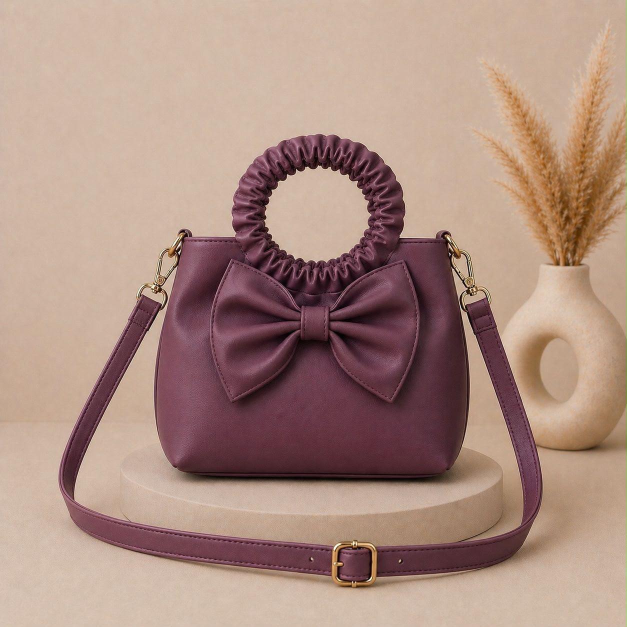 New Bow Style Cross Body Bag For Girl